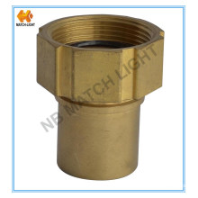 Female with Smooth Hose Tail Brass DIN Coupling